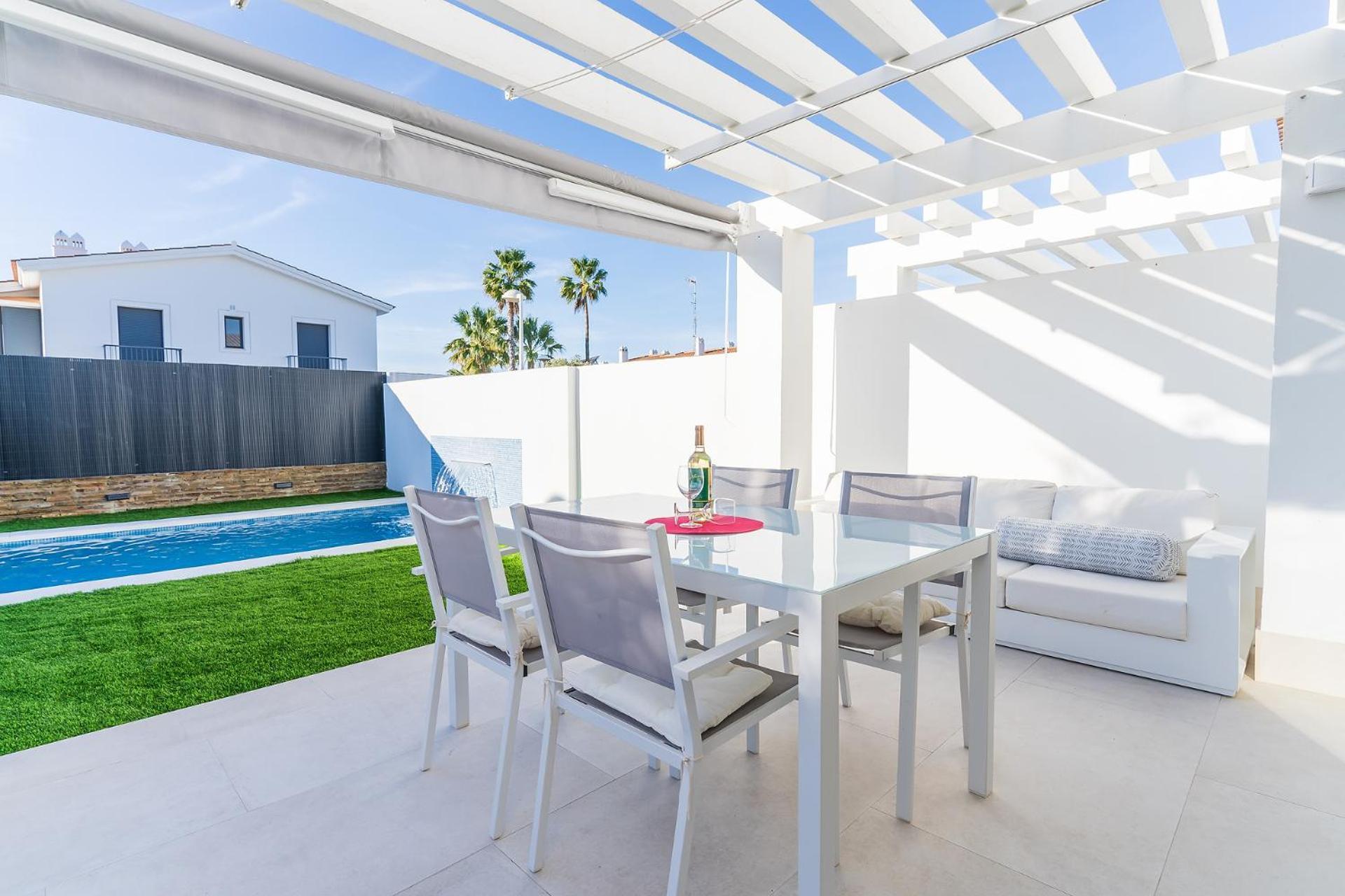 Pareado Con Piscina En El Rompido Villa Eksteriør billede
