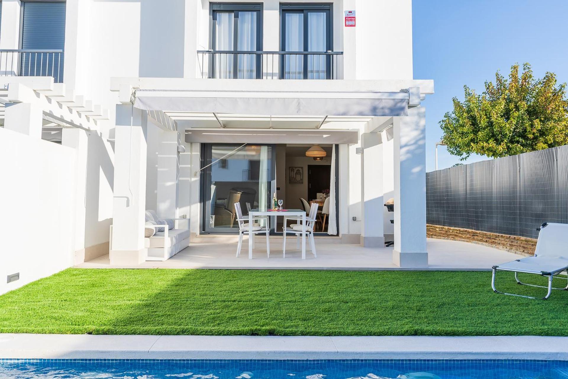 Pareado Con Piscina En El Rompido Villa Eksteriør billede